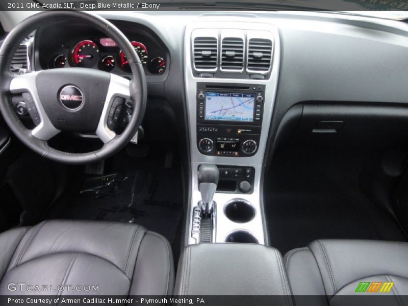 Deep Blue Metallic / Ebony 2011 GMC Acadia SLT