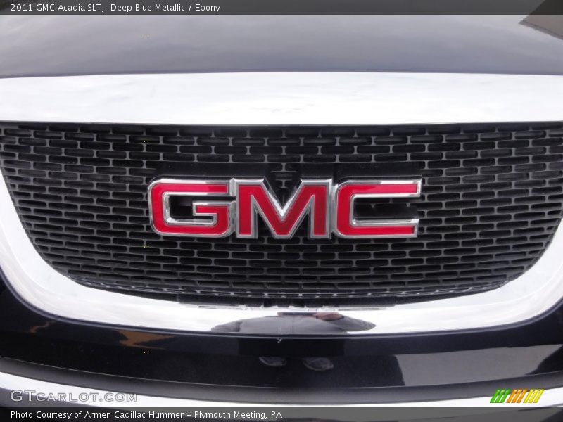 Deep Blue Metallic / Ebony 2011 GMC Acadia SLT