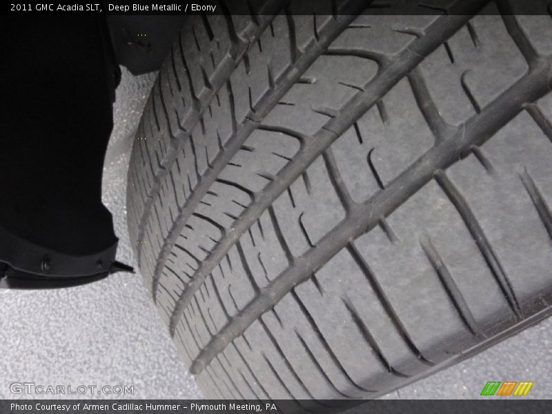 Deep Blue Metallic / Ebony 2011 GMC Acadia SLT