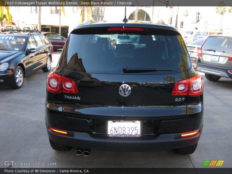 Deep Black Metallic / Charcoal 2010 Volkswagen Tiguan Wolfsburg Edition