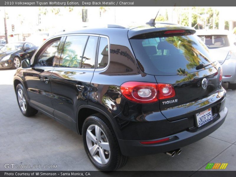 Deep Black Metallic / Charcoal 2010 Volkswagen Tiguan Wolfsburg Edition