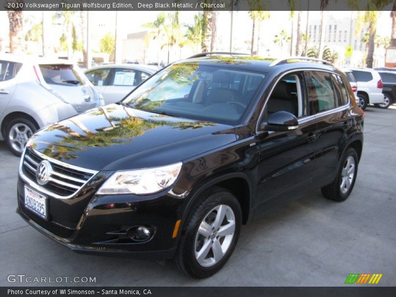 Deep Black Metallic / Charcoal 2010 Volkswagen Tiguan Wolfsburg Edition