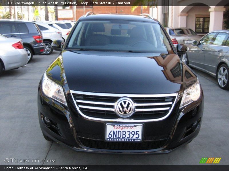 Deep Black Metallic / Charcoal 2010 Volkswagen Tiguan Wolfsburg Edition