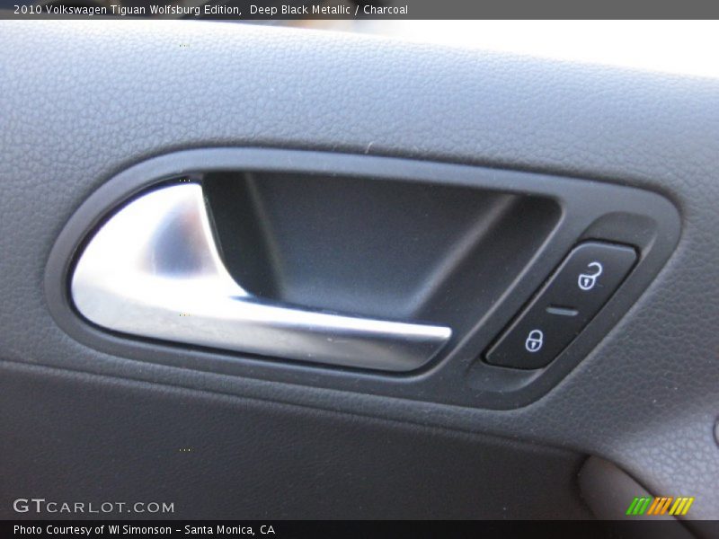 Deep Black Metallic / Charcoal 2010 Volkswagen Tiguan Wolfsburg Edition