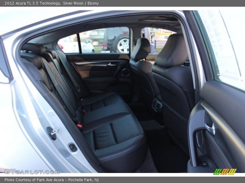 Silver Moon / Ebony 2012 Acura TL 3.5 Technology