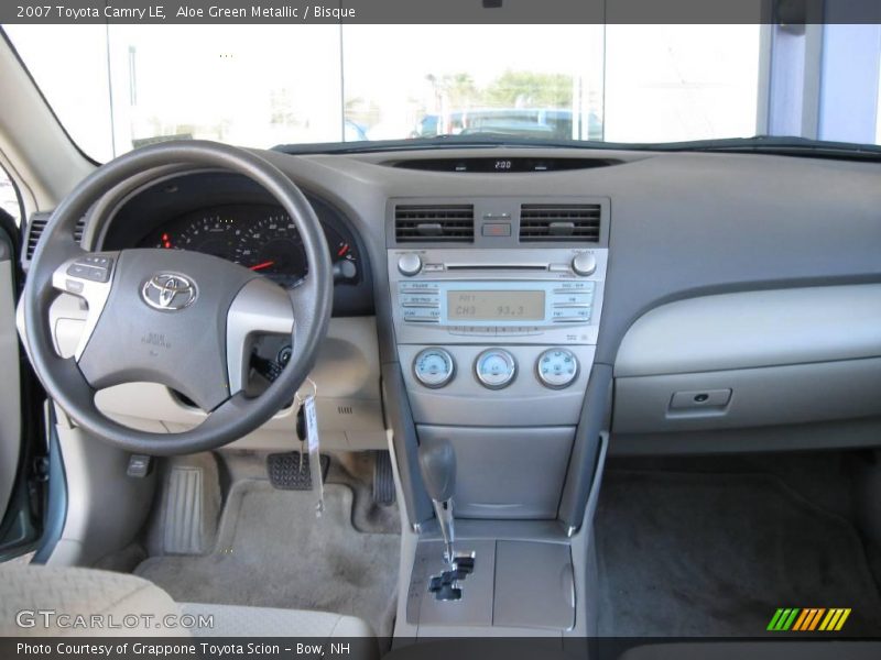 Aloe Green Metallic / Bisque 2007 Toyota Camry LE
