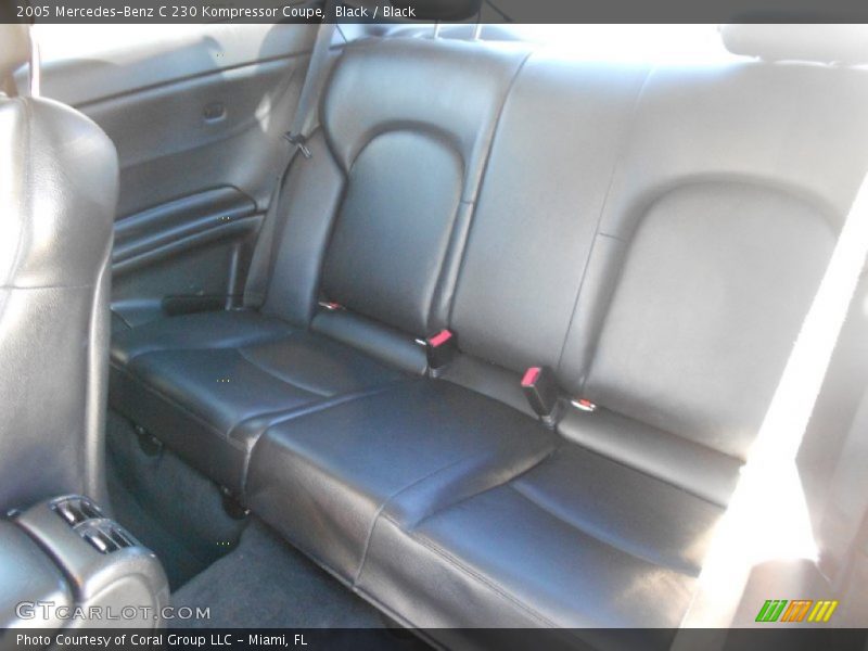 Black / Black 2005 Mercedes-Benz C 230 Kompressor Coupe
