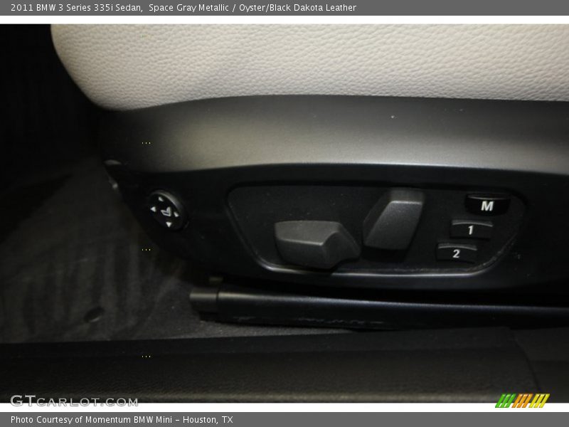 Space Gray Metallic / Oyster/Black Dakota Leather 2011 BMW 3 Series 335i Sedan