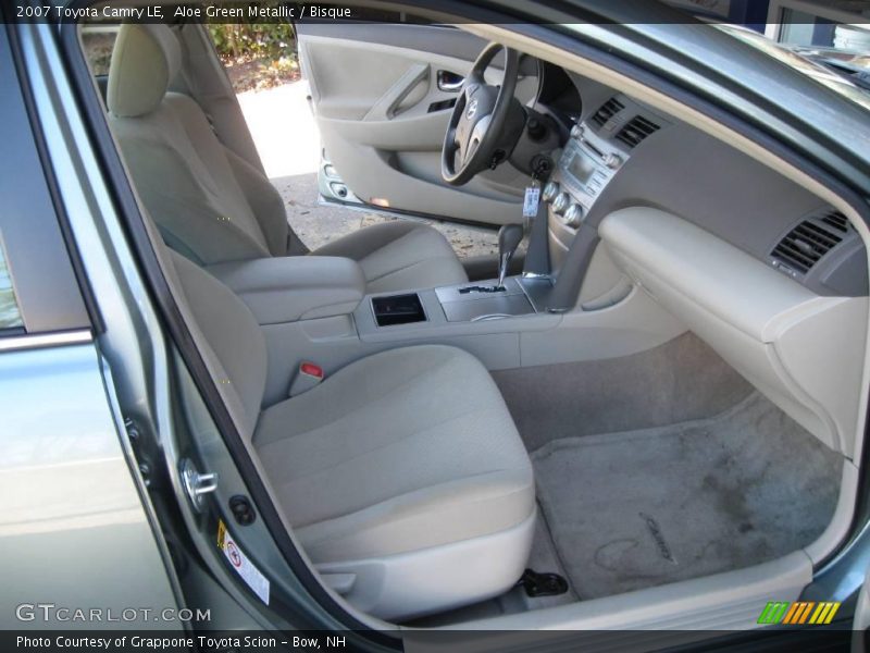 Aloe Green Metallic / Bisque 2007 Toyota Camry LE