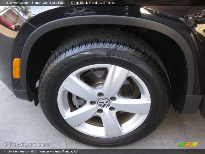 Deep Black Metallic / Charcoal 2010 Volkswagen Tiguan Wolfsburg Edition