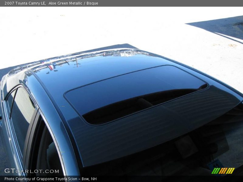 Aloe Green Metallic / Bisque 2007 Toyota Camry LE