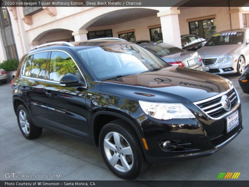 Deep Black Metallic / Charcoal 2010 Volkswagen Tiguan Wolfsburg Edition