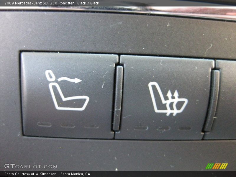 Black / Black 2009 Mercedes-Benz SLK 350 Roadster