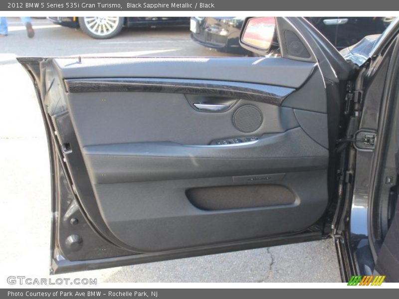 Black Sapphire Metallic / Black 2012 BMW 5 Series 535i Gran Turismo
