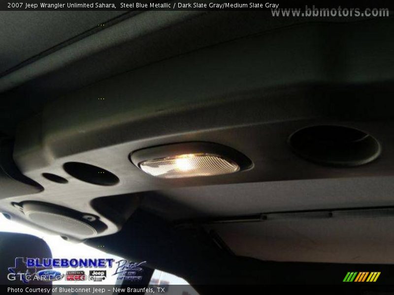 Steel Blue Metallic / Dark Slate Gray/Medium Slate Gray 2007 Jeep Wrangler Unlimited Sahara