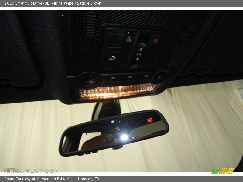 Alpine White / Saddle Brown 2010 BMW X5 xDrive48i