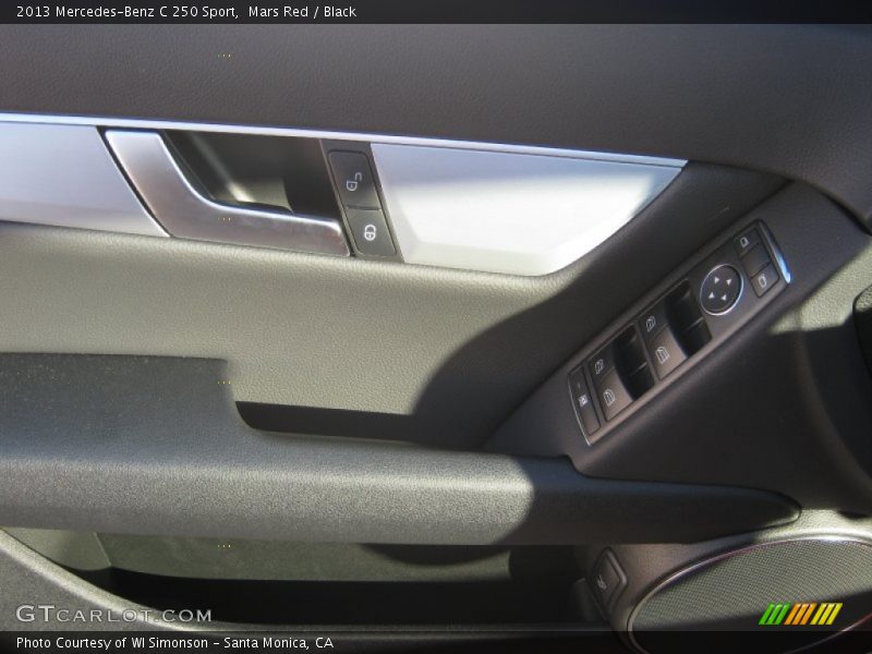 Mars Red / Black 2013 Mercedes-Benz C 250 Sport