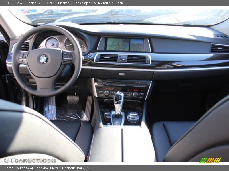 Black Sapphire Metallic / Black 2012 BMW 5 Series 535i Gran Turismo