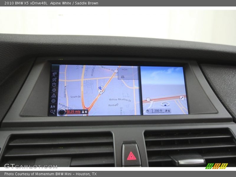 Alpine White / Saddle Brown 2010 BMW X5 xDrive48i