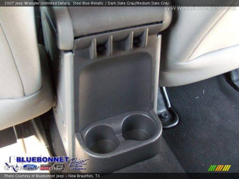 Steel Blue Metallic / Dark Slate Gray/Medium Slate Gray 2007 Jeep Wrangler Unlimited Sahara