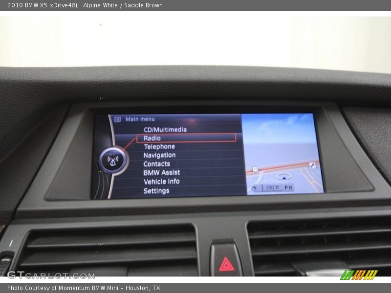 Alpine White / Saddle Brown 2010 BMW X5 xDrive48i