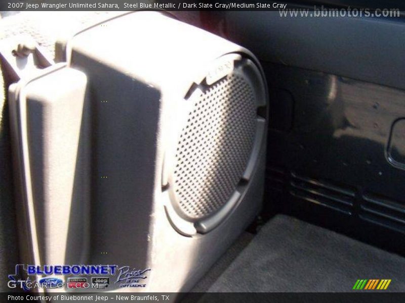 Steel Blue Metallic / Dark Slate Gray/Medium Slate Gray 2007 Jeep Wrangler Unlimited Sahara