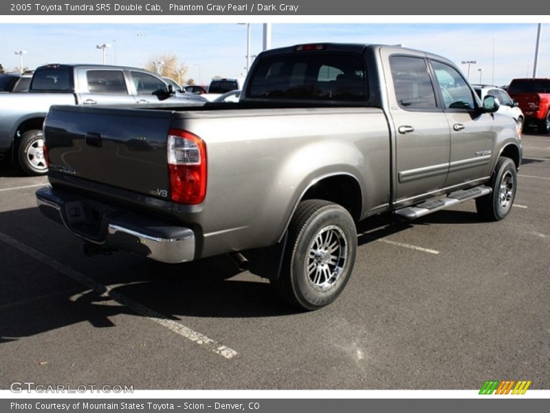 Phantom Gray Pearl / Dark Gray 2005 Toyota Tundra SR5 Double Cab