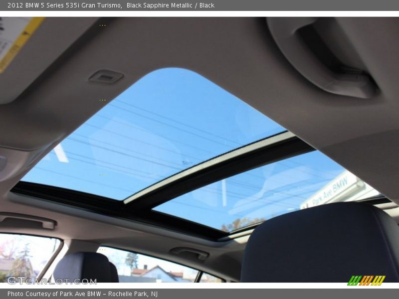 Black Sapphire Metallic / Black 2012 BMW 5 Series 535i Gran Turismo
