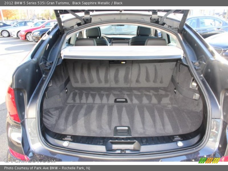 Black Sapphire Metallic / Black 2012 BMW 5 Series 535i Gran Turismo