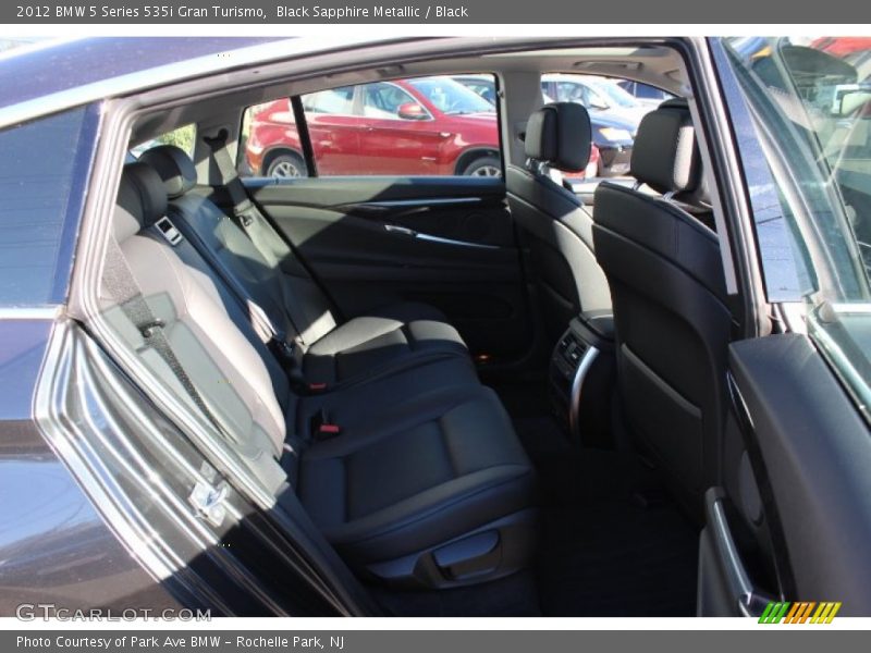 Black Sapphire Metallic / Black 2012 BMW 5 Series 535i Gran Turismo