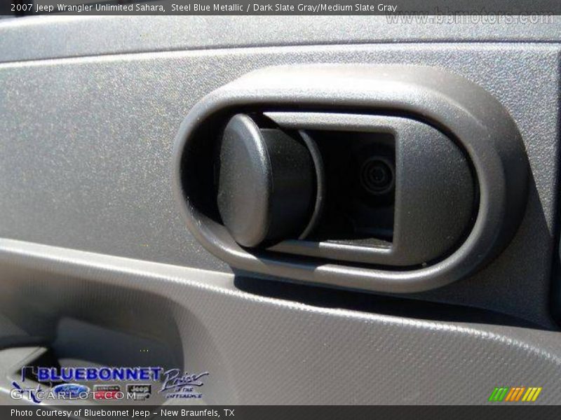 Steel Blue Metallic / Dark Slate Gray/Medium Slate Gray 2007 Jeep Wrangler Unlimited Sahara