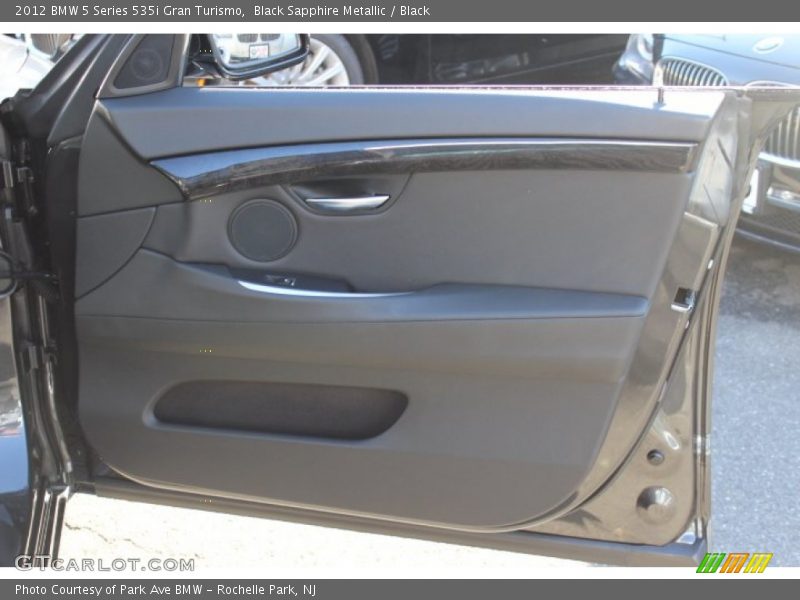 Black Sapphire Metallic / Black 2012 BMW 5 Series 535i Gran Turismo