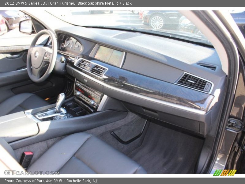 Black Sapphire Metallic / Black 2012 BMW 5 Series 535i Gran Turismo