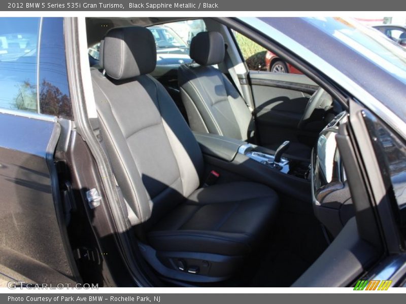 Black Sapphire Metallic / Black 2012 BMW 5 Series 535i Gran Turismo