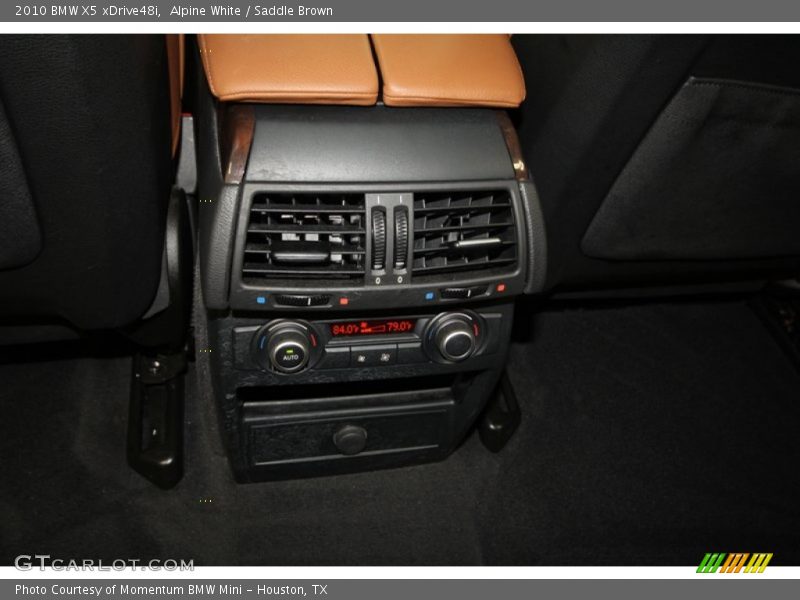 Alpine White / Saddle Brown 2010 BMW X5 xDrive48i