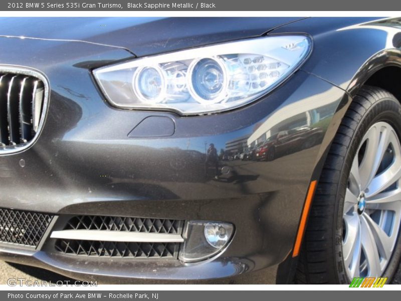 Black Sapphire Metallic / Black 2012 BMW 5 Series 535i Gran Turismo