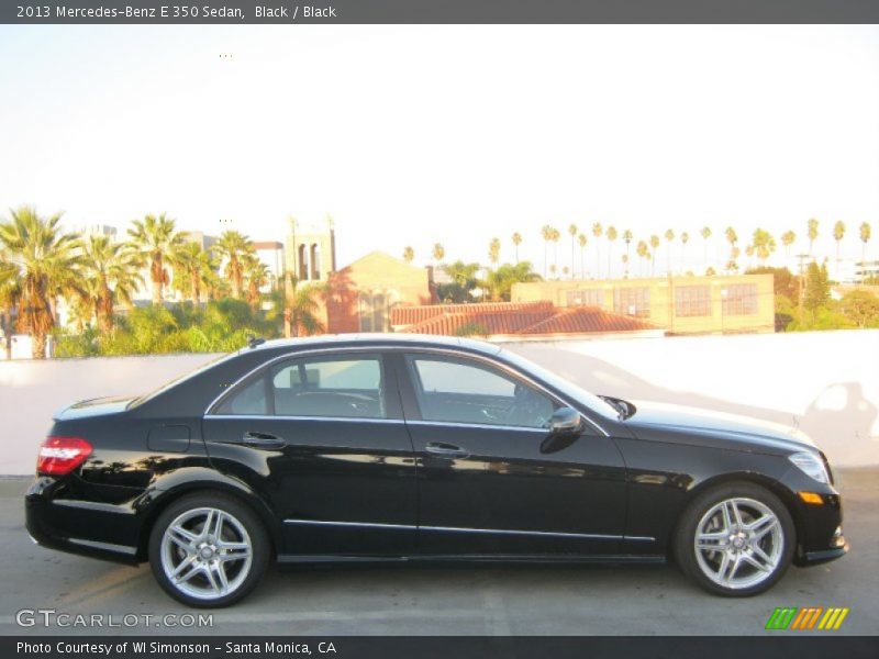 Black / Black 2013 Mercedes-Benz E 350 Sedan