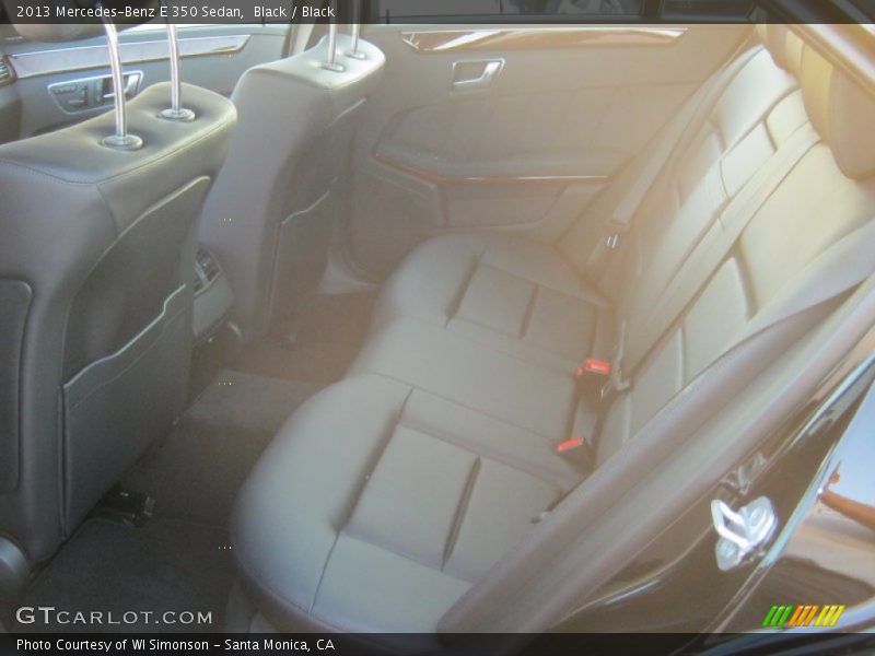 Black / Black 2013 Mercedes-Benz E 350 Sedan