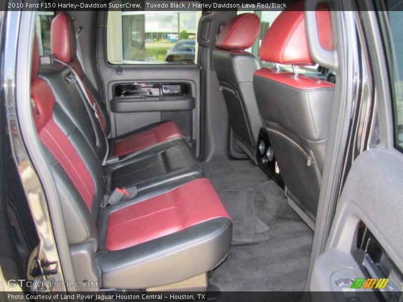 Rear Seat of 2010 F150 Harley-Davidson SuperCrew