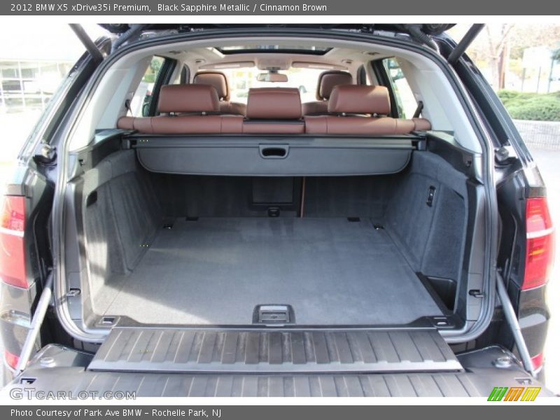 Black Sapphire Metallic / Cinnamon Brown 2012 BMW X5 xDrive35i Premium