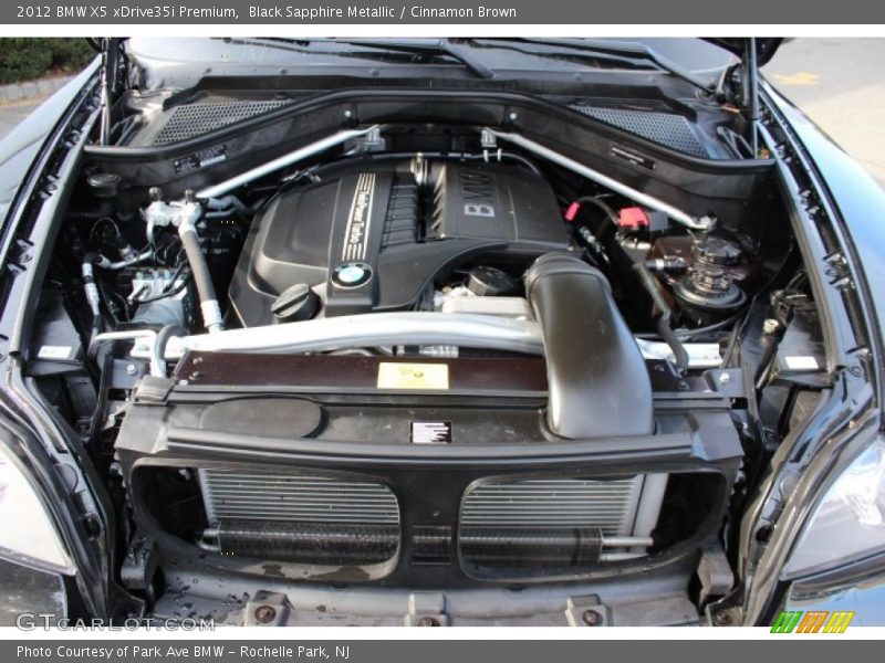 Black Sapphire Metallic / Cinnamon Brown 2012 BMW X5 xDrive35i Premium