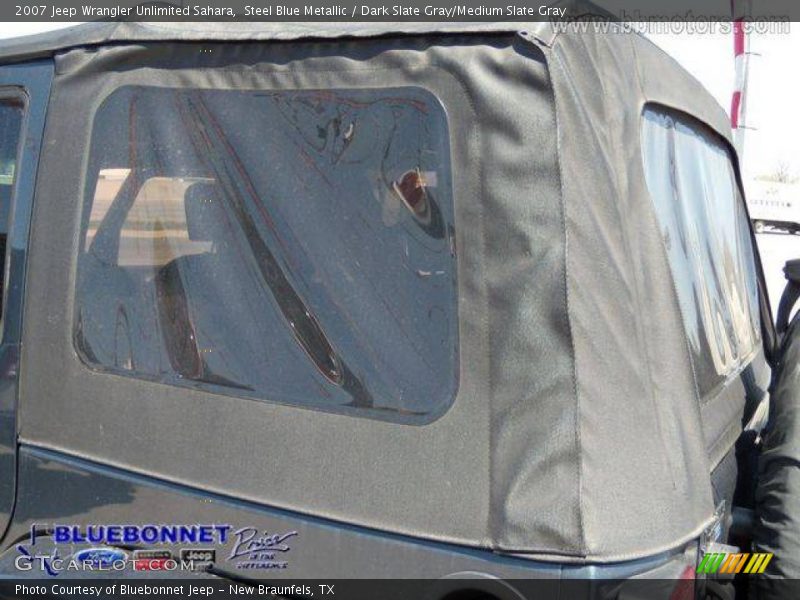 Steel Blue Metallic / Dark Slate Gray/Medium Slate Gray 2007 Jeep Wrangler Unlimited Sahara
