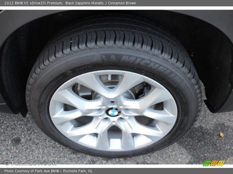 Black Sapphire Metallic / Cinnamon Brown 2012 BMW X5 xDrive35i Premium