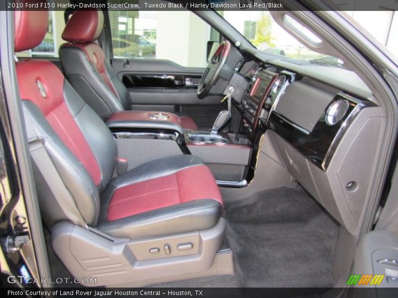 2010 F150 Harley-Davidson SuperCrew Harley Davidson Lava Red/Black Interior