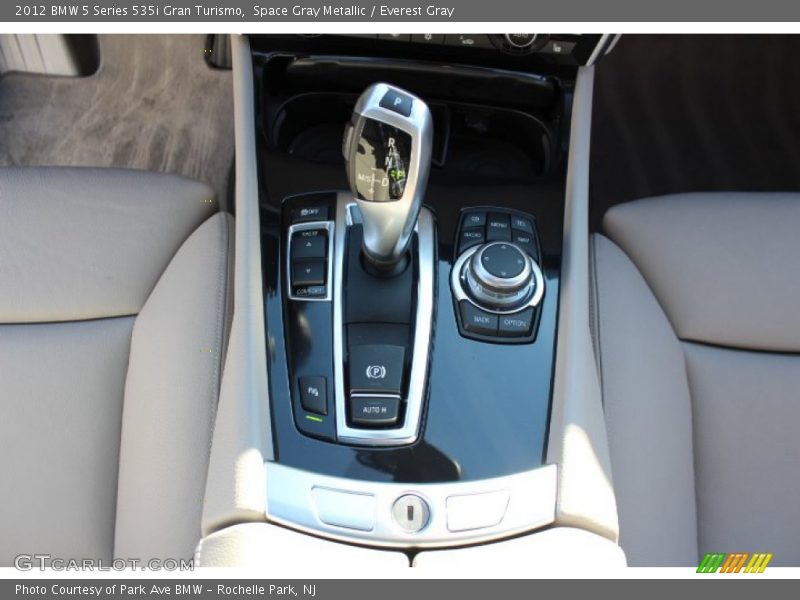 Space Gray Metallic / Everest Gray 2012 BMW 5 Series 535i Gran Turismo