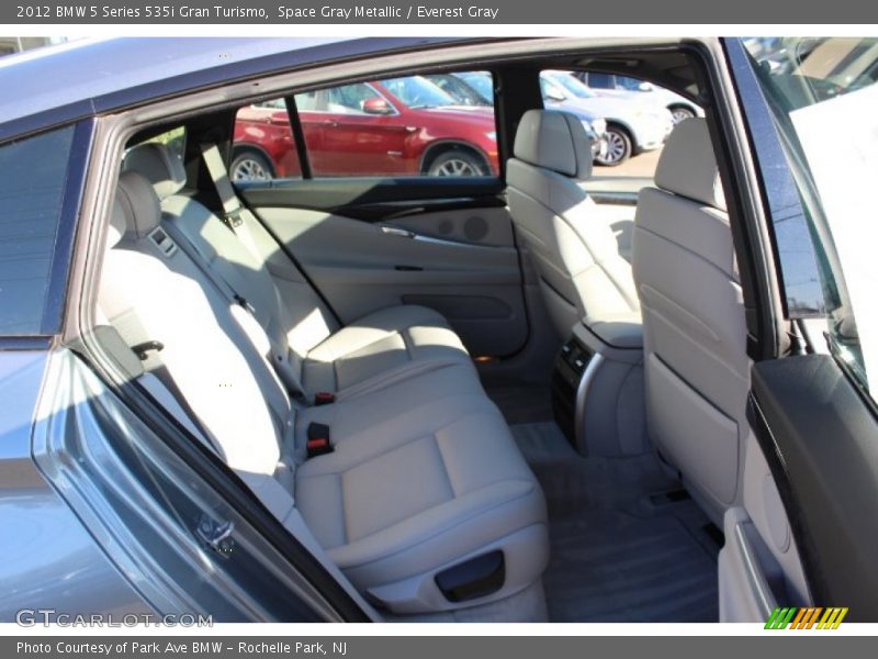 Space Gray Metallic / Everest Gray 2012 BMW 5 Series 535i Gran Turismo