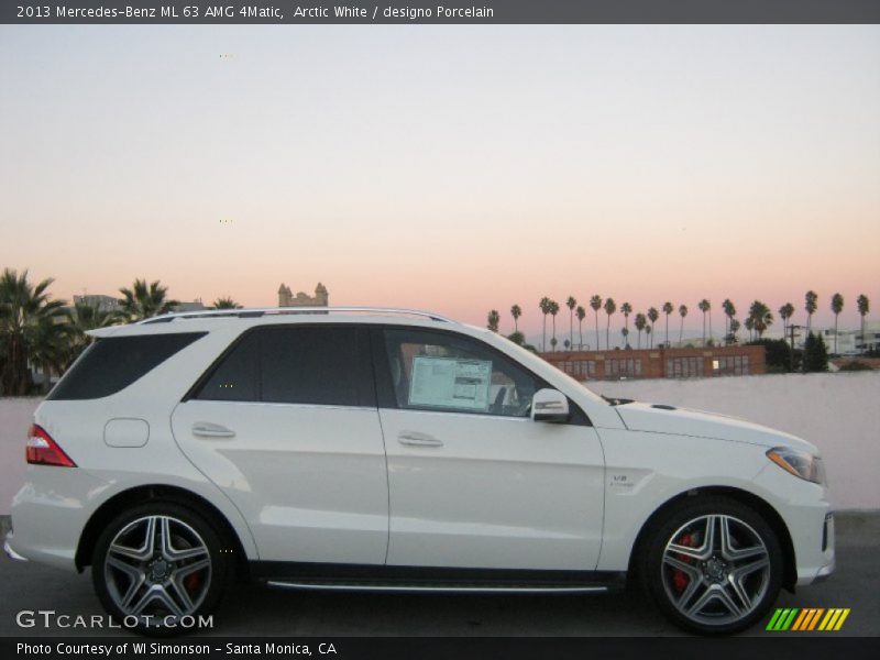  2013 ML 63 AMG 4Matic Arctic White