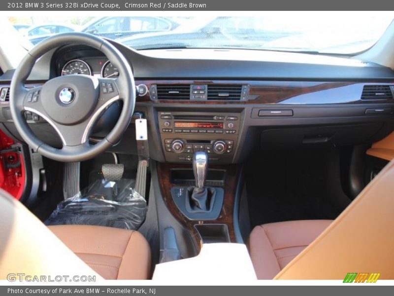 Crimson Red / Saddle Brown 2012 BMW 3 Series 328i xDrive Coupe