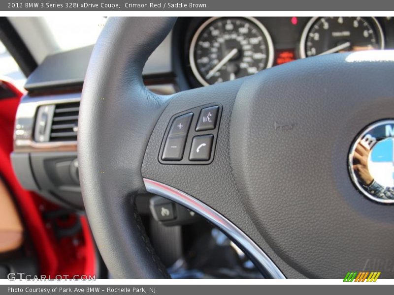 Crimson Red / Saddle Brown 2012 BMW 3 Series 328i xDrive Coupe