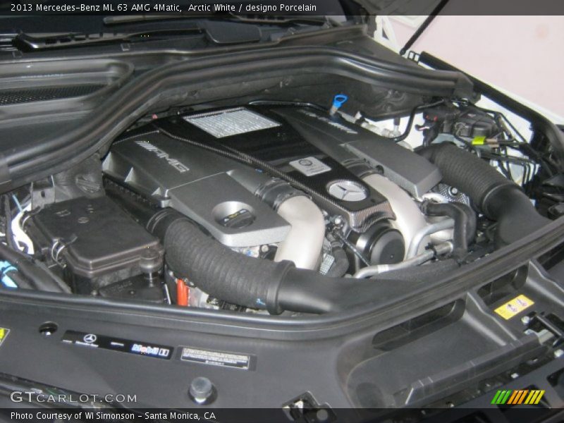  2013 ML 63 AMG 4Matic Engine - 5.5 Liter AMG DI biturbo DOHC 32-Valve VVT V8